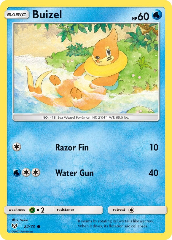 Buizel [22/73] [Shining Legends]