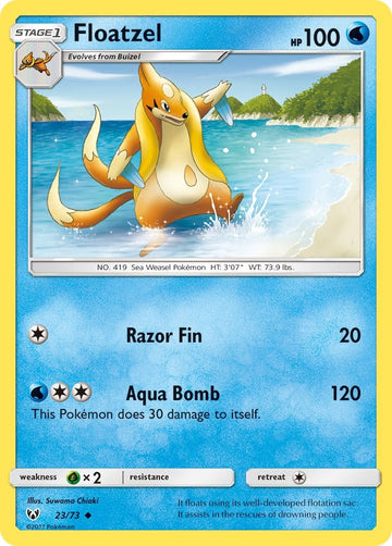 Floatzel [23/73] [Shining Legends]