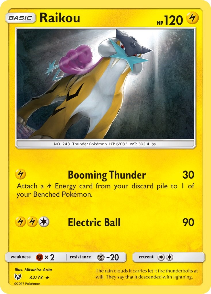 Raikou [32/73] [Shining Legends] Holofoil