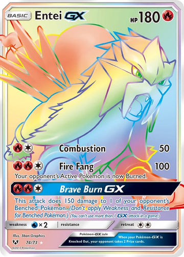 Entei GX (Secret) [74/73] [Shining Legends] Holofoil