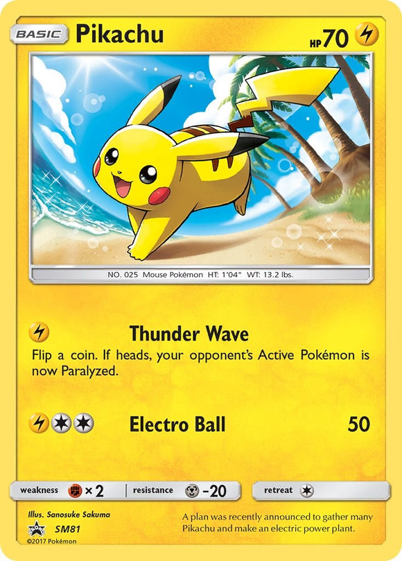 Pikachu - SM81 [SM81] [SM Promos] Holofoil