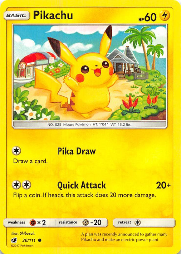 Pikachu [30/111] [Crimson Invasion]