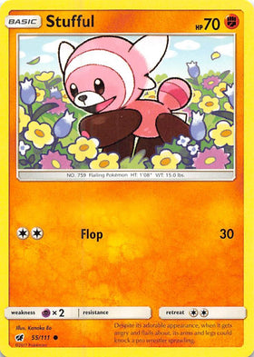 Stufful [55/111] [Crimson Invasion] Reverse Holofoil