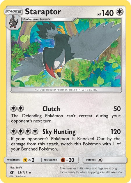 Staraptor [83/111] [Crimson Invasion]