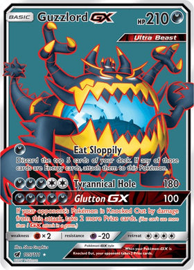 Guzzlord GX (Full Art) [105/111] [Crimson Invasion] Holofoil