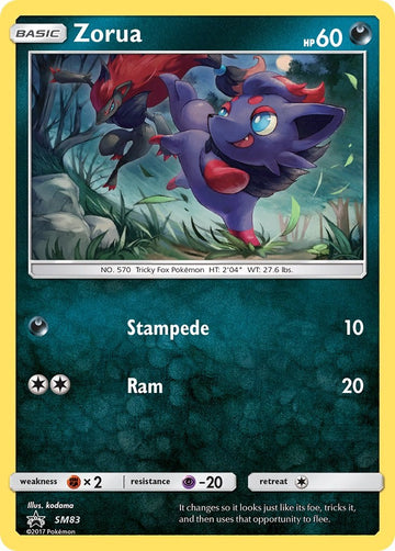 Zorua - SM83 [SM83] [SM Promos] Holofoil