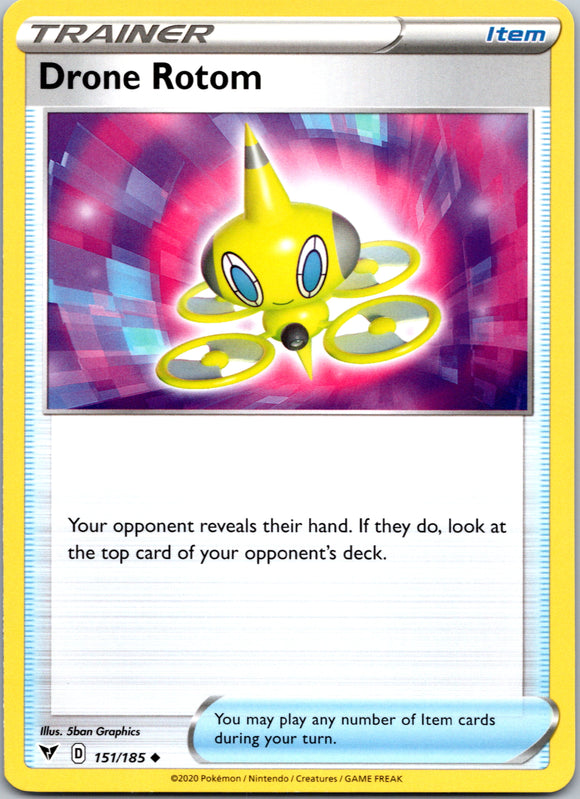 Drone Rotom [151/185] [SWSH04: Vivid Voltage]