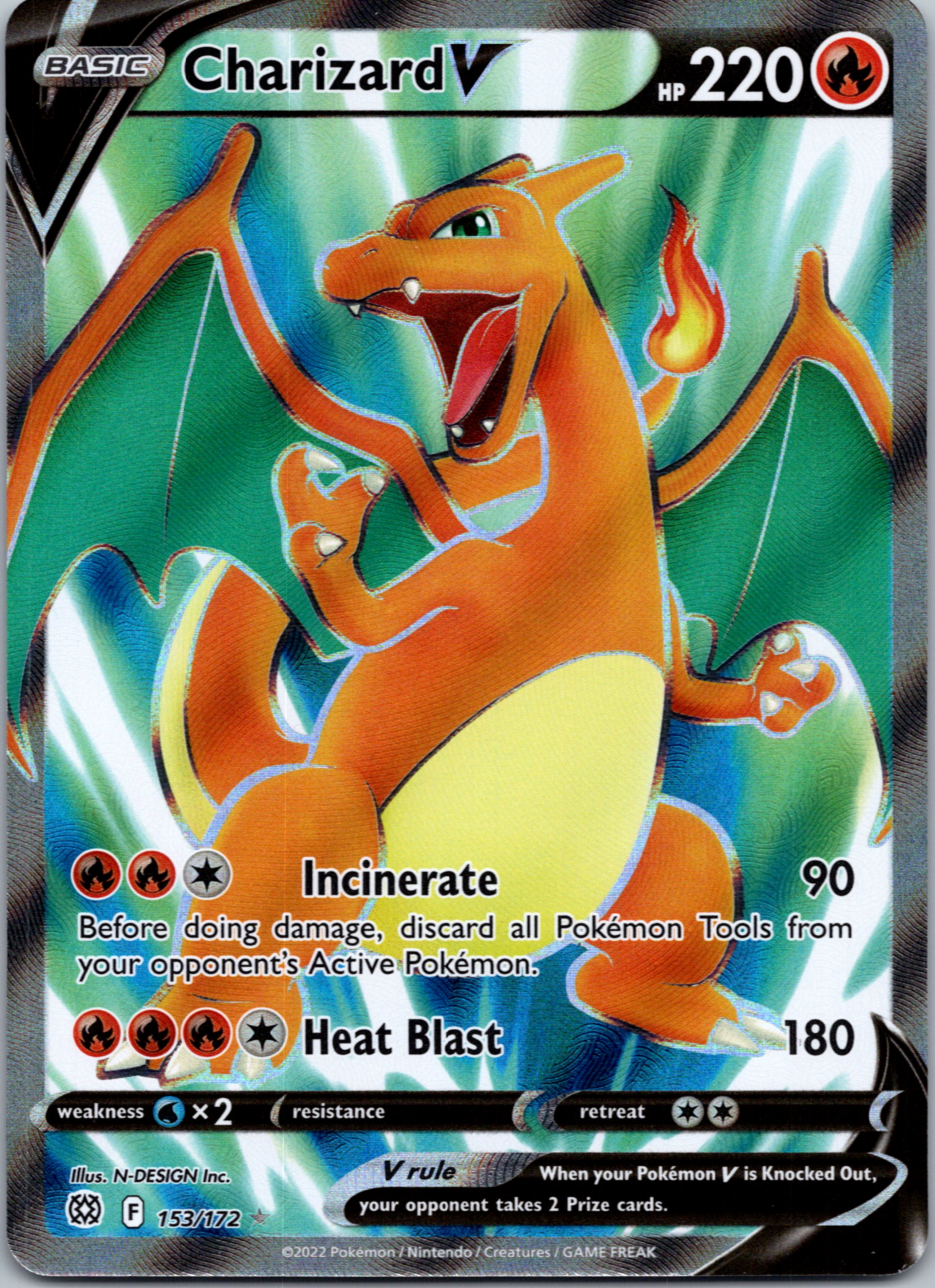 Charizard V (153/172) [Sword & Shield: Brilliant Stars]