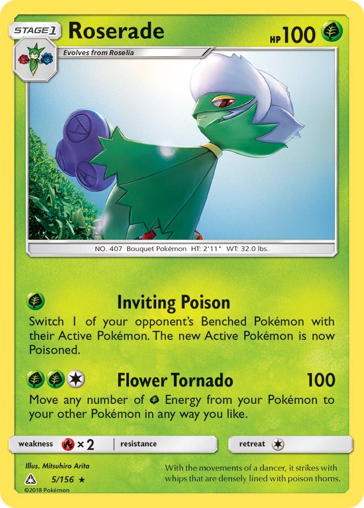 Roserade [5/156] [Ultra Prism] Reverse Holofoil