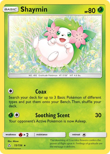 Shaymin (15) [15/156] [Ultra Prism] Holofoil