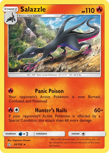 Salazzle [26/156] [Ultra Prism] Reverse Holofoil