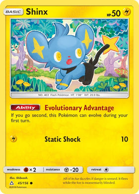 Shinx (45) [45/156] [Ultra Prism] Reverse Holofoil