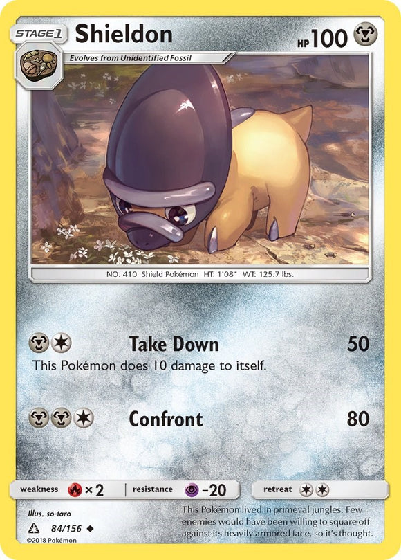 Shieldon [84/156] [Ultra Prism] Reverse Holofoil
