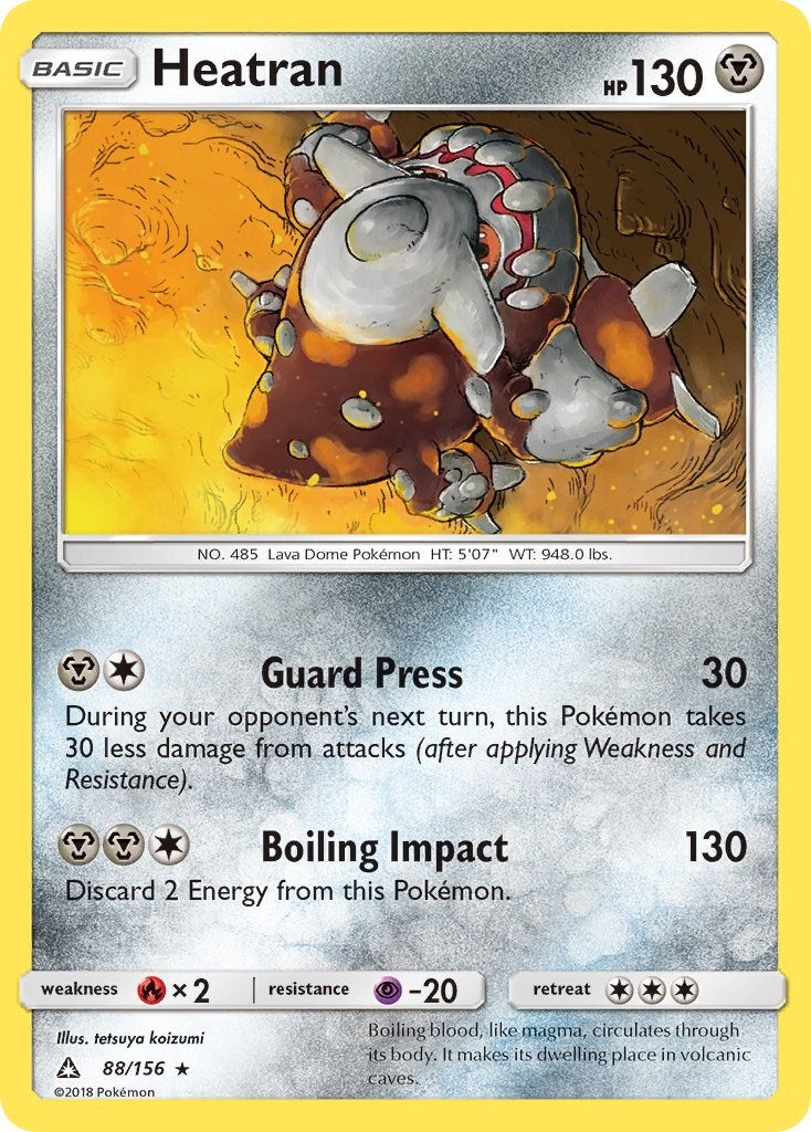 Heatran [88/156] [Ultra Prism] Holofoil