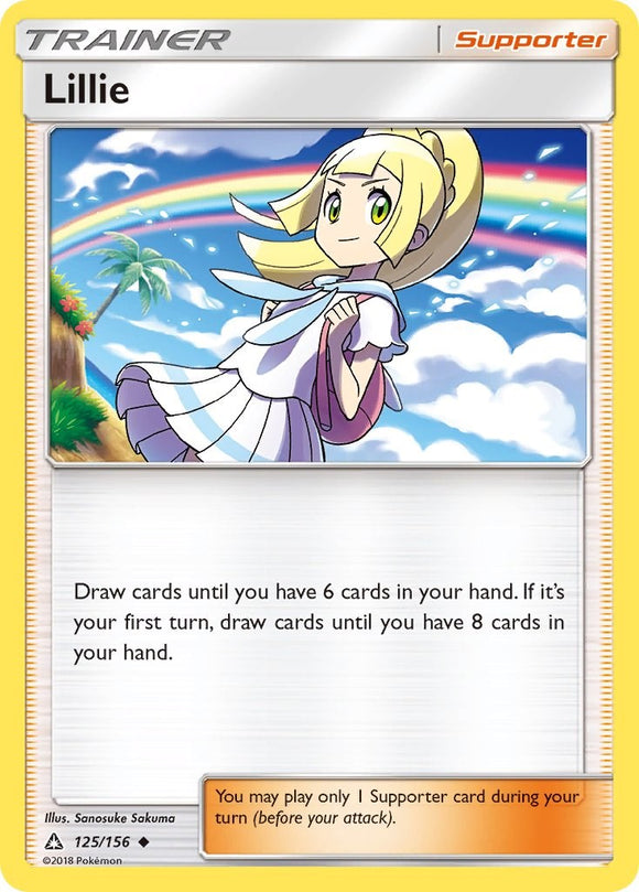 Lillie [125/156] [Ultra Prism] Reverse Holofoil