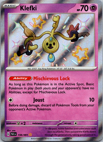 Klefki [159/091] - (Paldean Fates) Holofoil