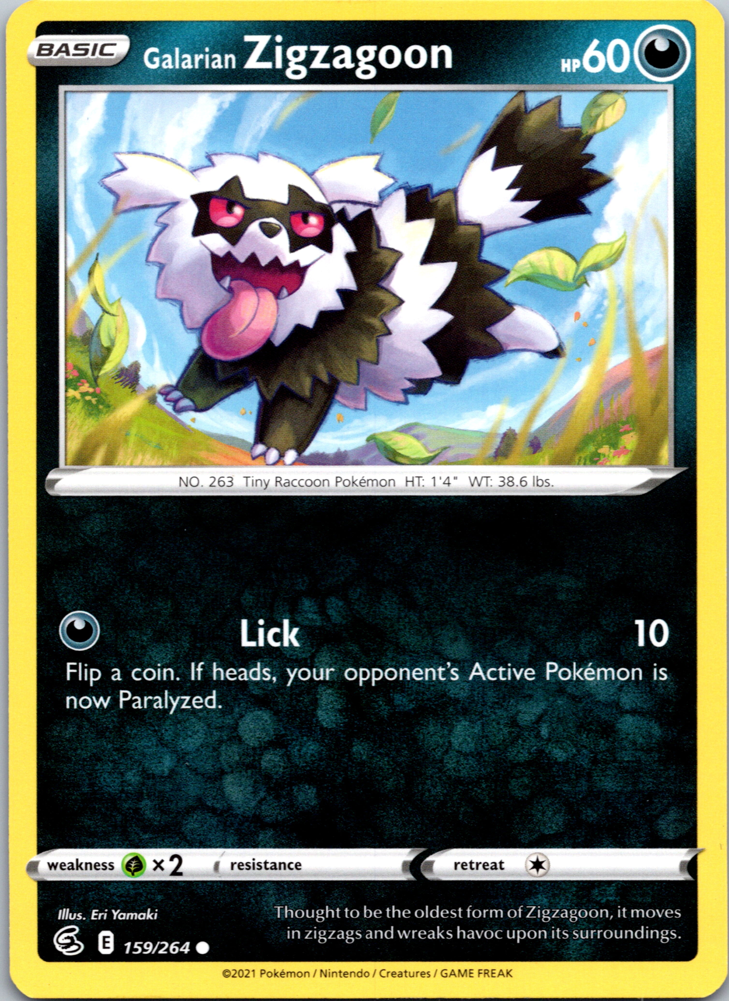 Galarian Zigzagoon (159/264) [Sword & Shield: Fusion Strike]