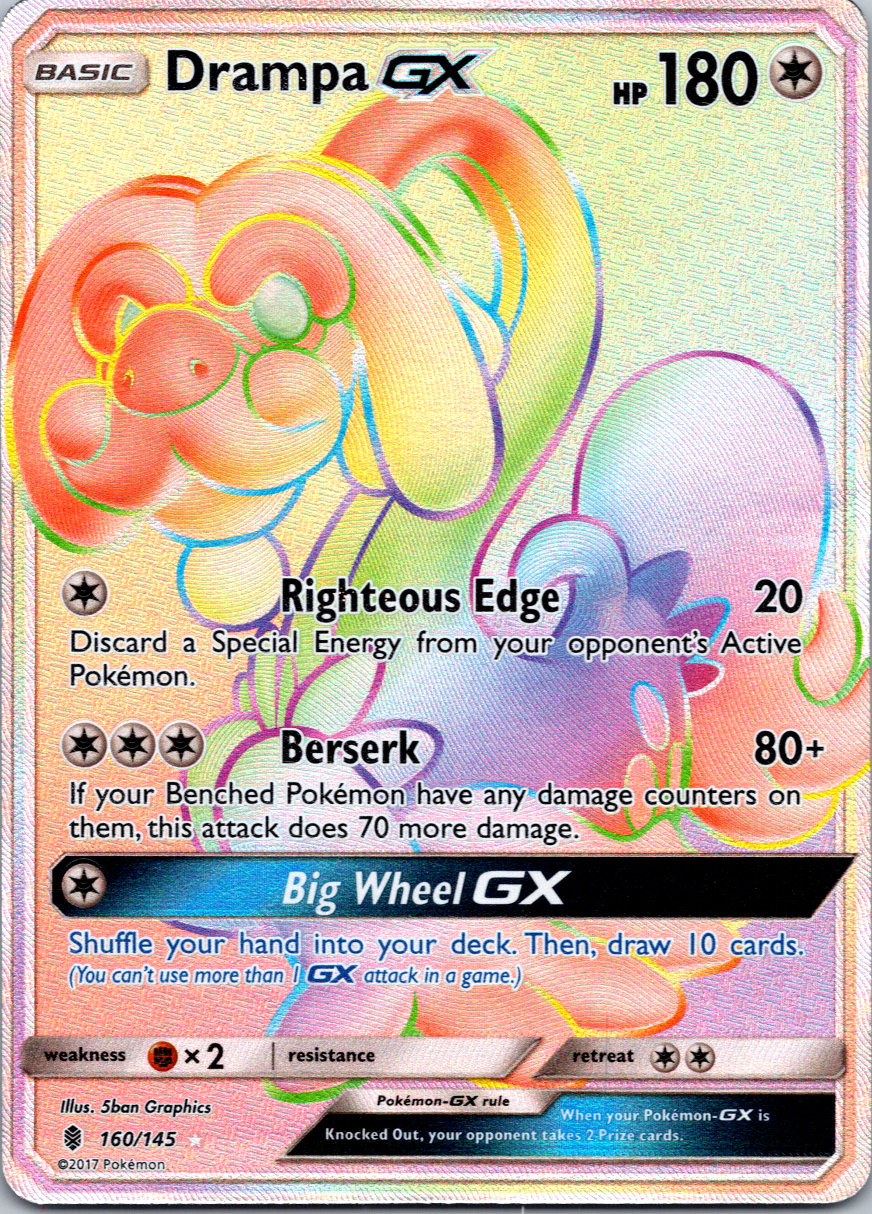 Drampa GX (160/145) [Sun & Moon: Guardians Rising]