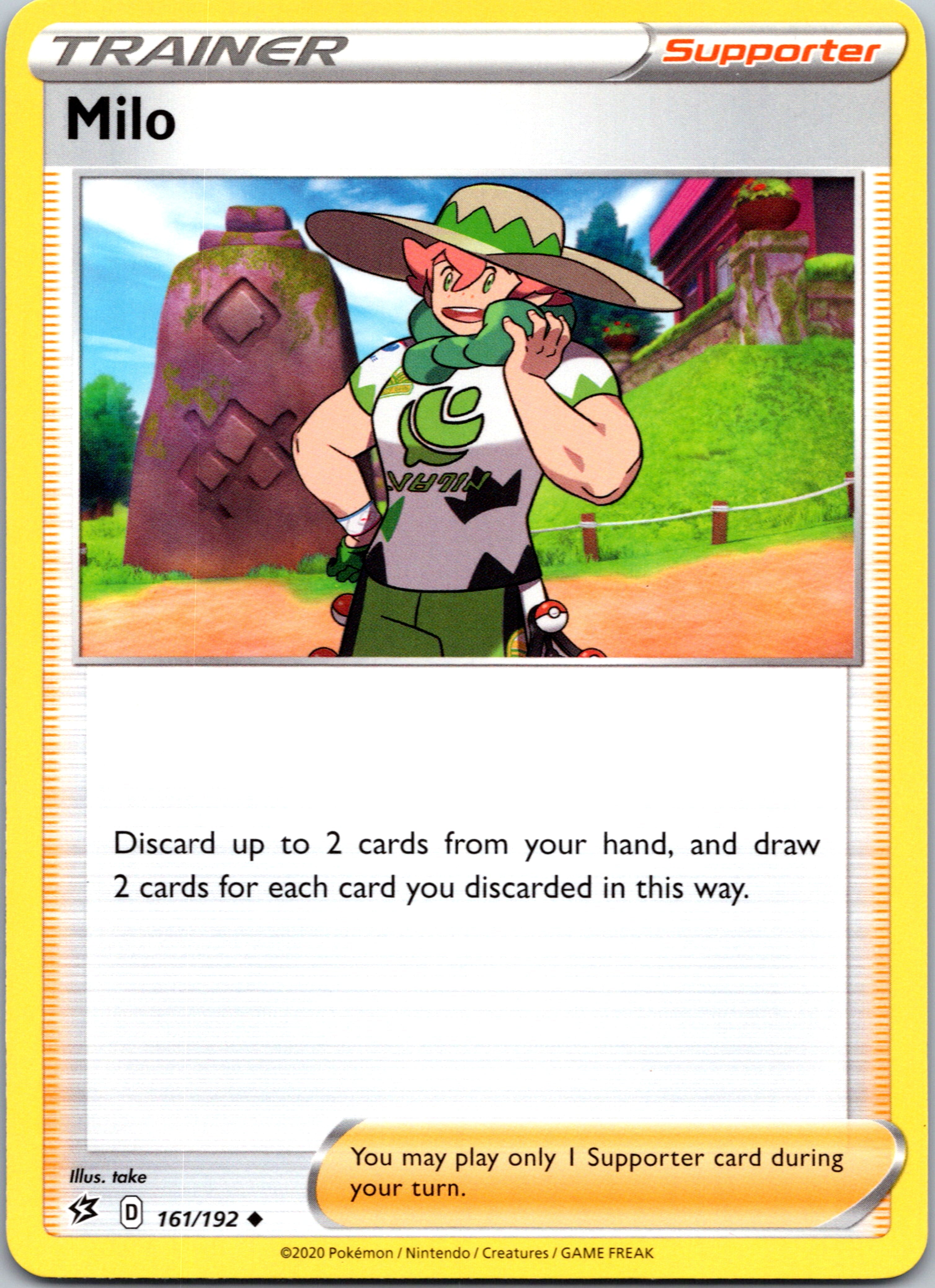 Milo (161/192) [Sword & Shield: Rebel Clash]