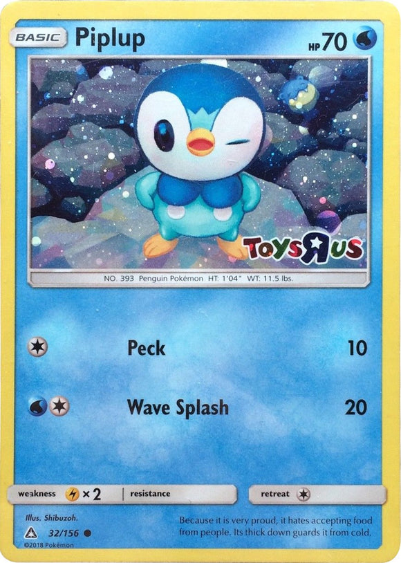 Piplup (032/156) (Toys R Us Promo) [Sun & Moon: Ultra Prism]