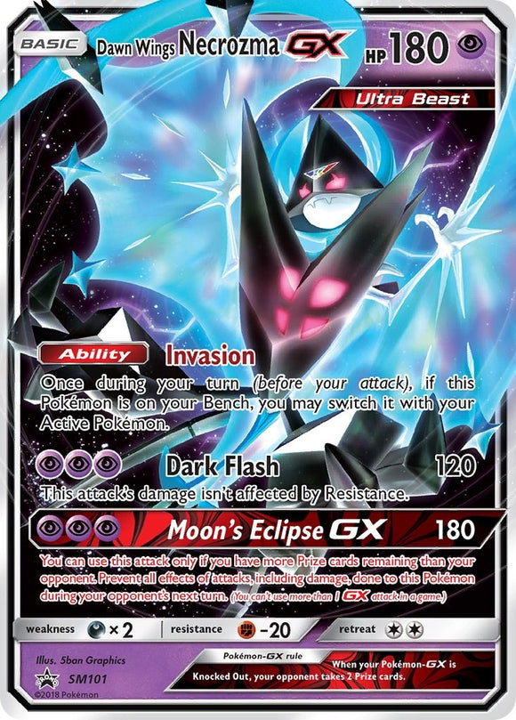Dawn Wings Necrozma GX - SM101 [SM101] [SM Promos] Holofoil