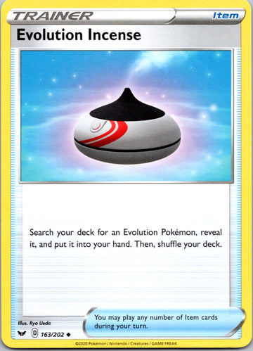 Evolution Incense (163/202) [SWSH01: Sword & Shield Base Set]