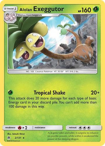 Alolan Exeggutor (002/131) [SM - Forbidden Light]