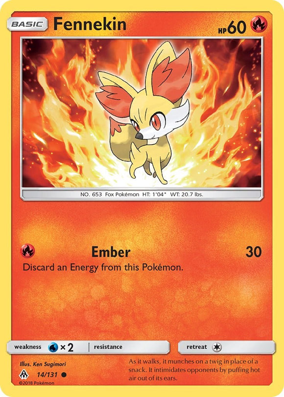 Fennekin (014/131) [SM - Forbidden Light]