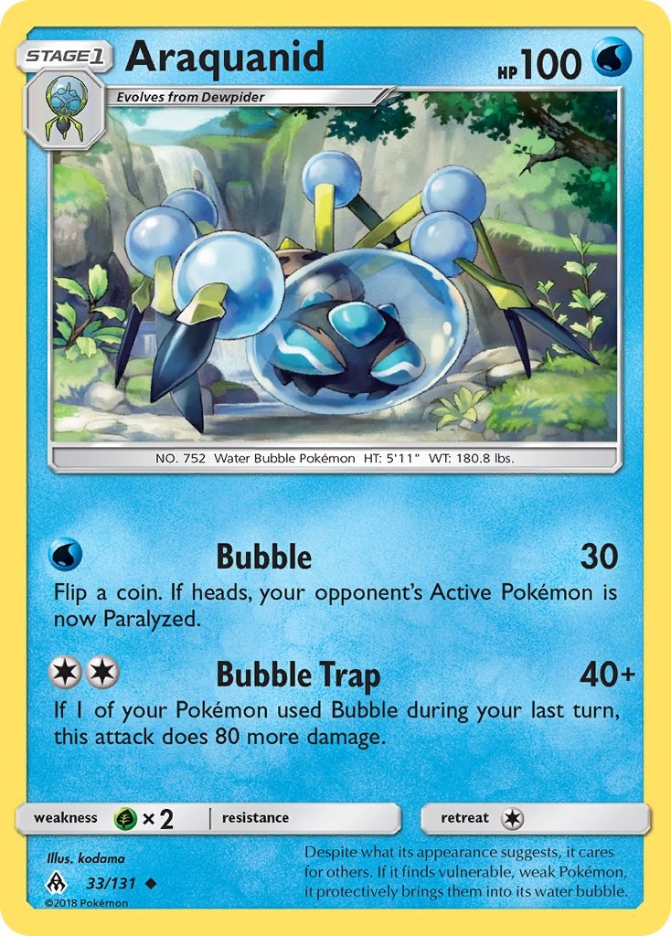 Araquanid [33/131] [SM - Forbidden Light] Reverse Holofoil