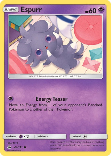 Espurr [44/131] [SM - Forbidden Light] Reverse Holofoil