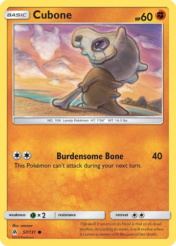 Cubone (057/131) [SM - Forbidden Light]