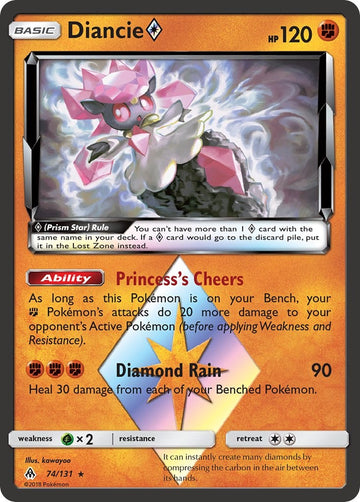 Diancie (074/131) (Prism Star) [Sun & Moon: Forbidden Light]