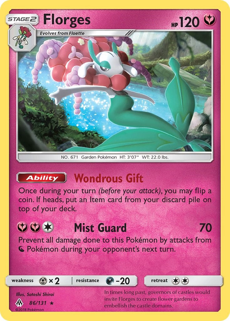 Florges [86/131] [SM - Forbidden Light] Reverse Holofoil