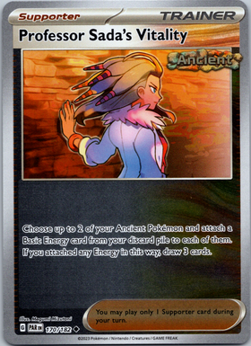 Professor Sada's Vitality (170/182) - [Scarlet & Violet: Paradox Rift] Reverse Holofoil