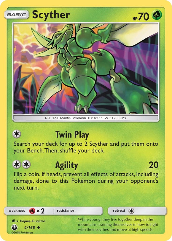 Scyther [4/168] [Celestial Storm] Reverse Holofoil