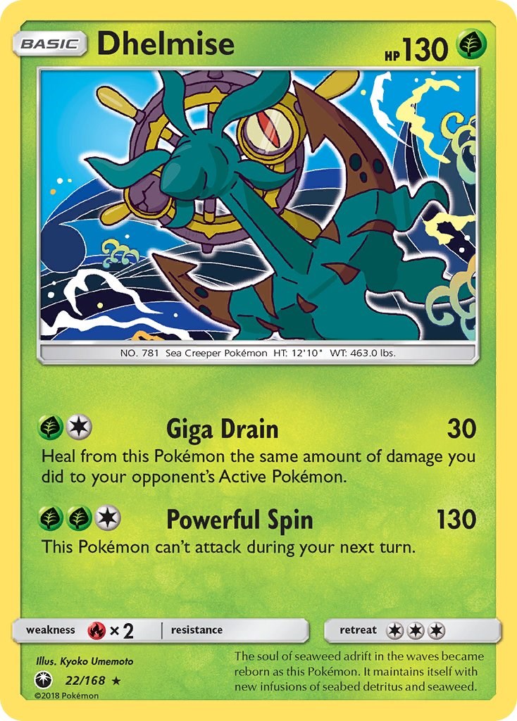 Dhelmise [22/168] [Celestial Storm] Reverse Holofoil