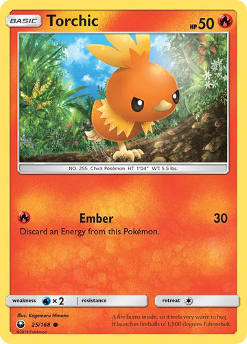 Torchic (025/168) [Sun & Moon: Celestial Storm]