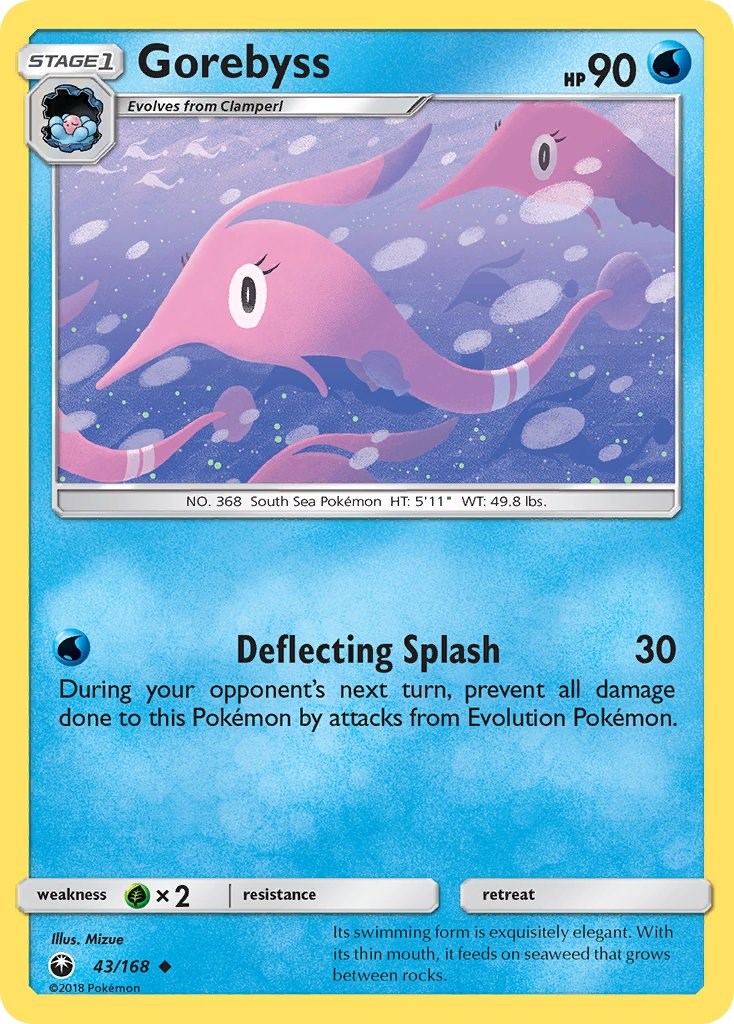 Gorebyss [43/168] [Celestial Storm] Reverse Holofoil