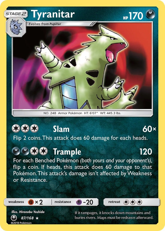 Tyranitar (087/168) [Sun & Moon: Celestial Storm]