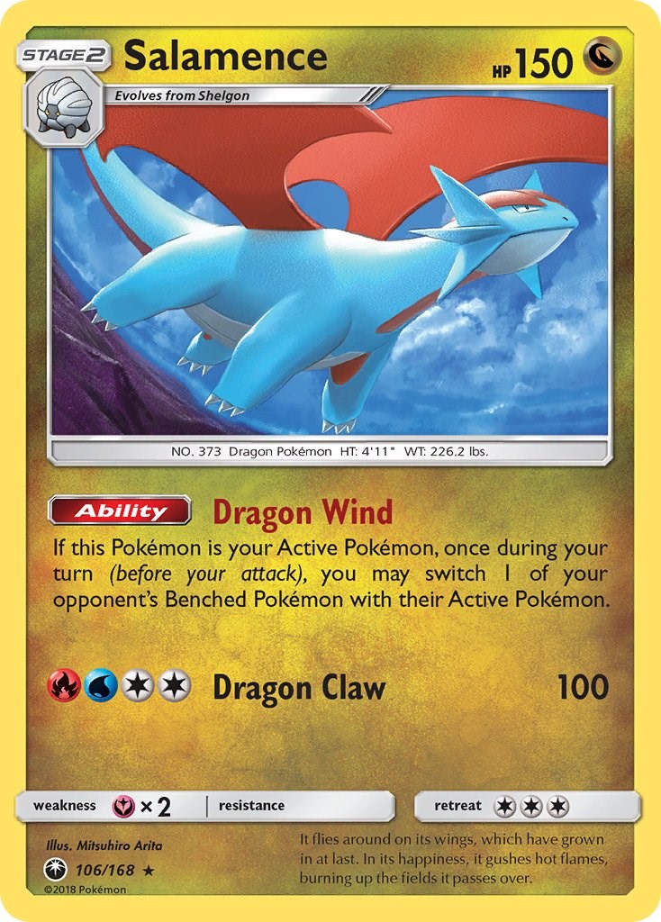 Salamence [106/168] [Celestial Storm] Reverse Holofoil