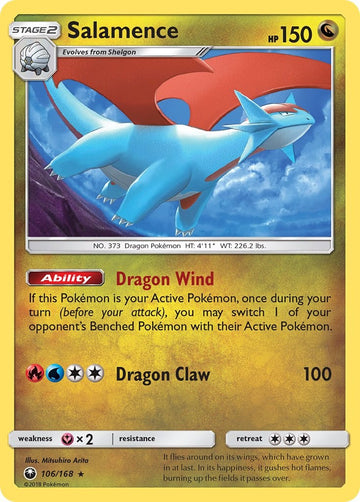 Salamence (106/168) [Sun & Moon: Celestial Storm]