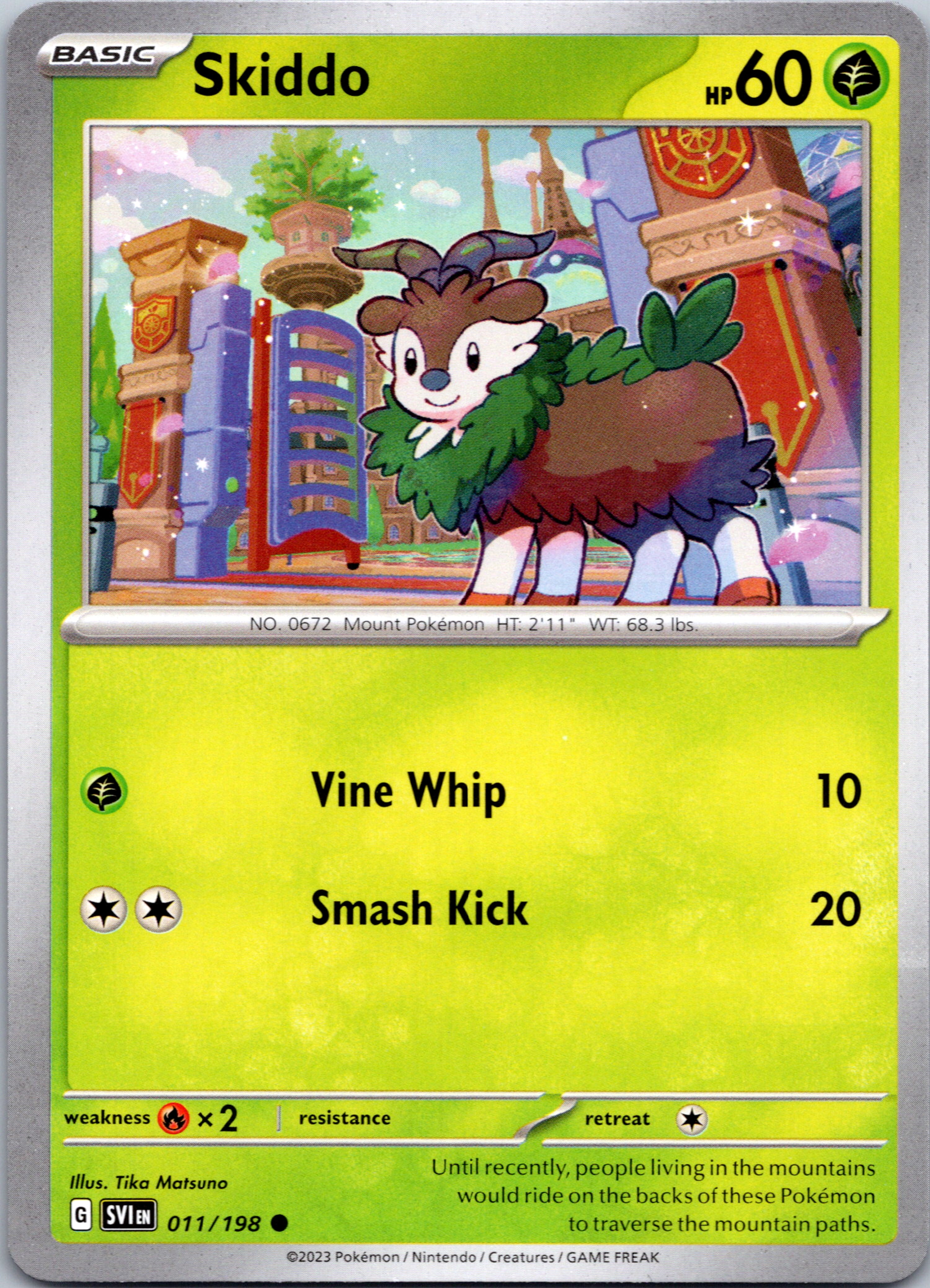 Skiddo (011/198) [Scarlet & Violet: Base Set]