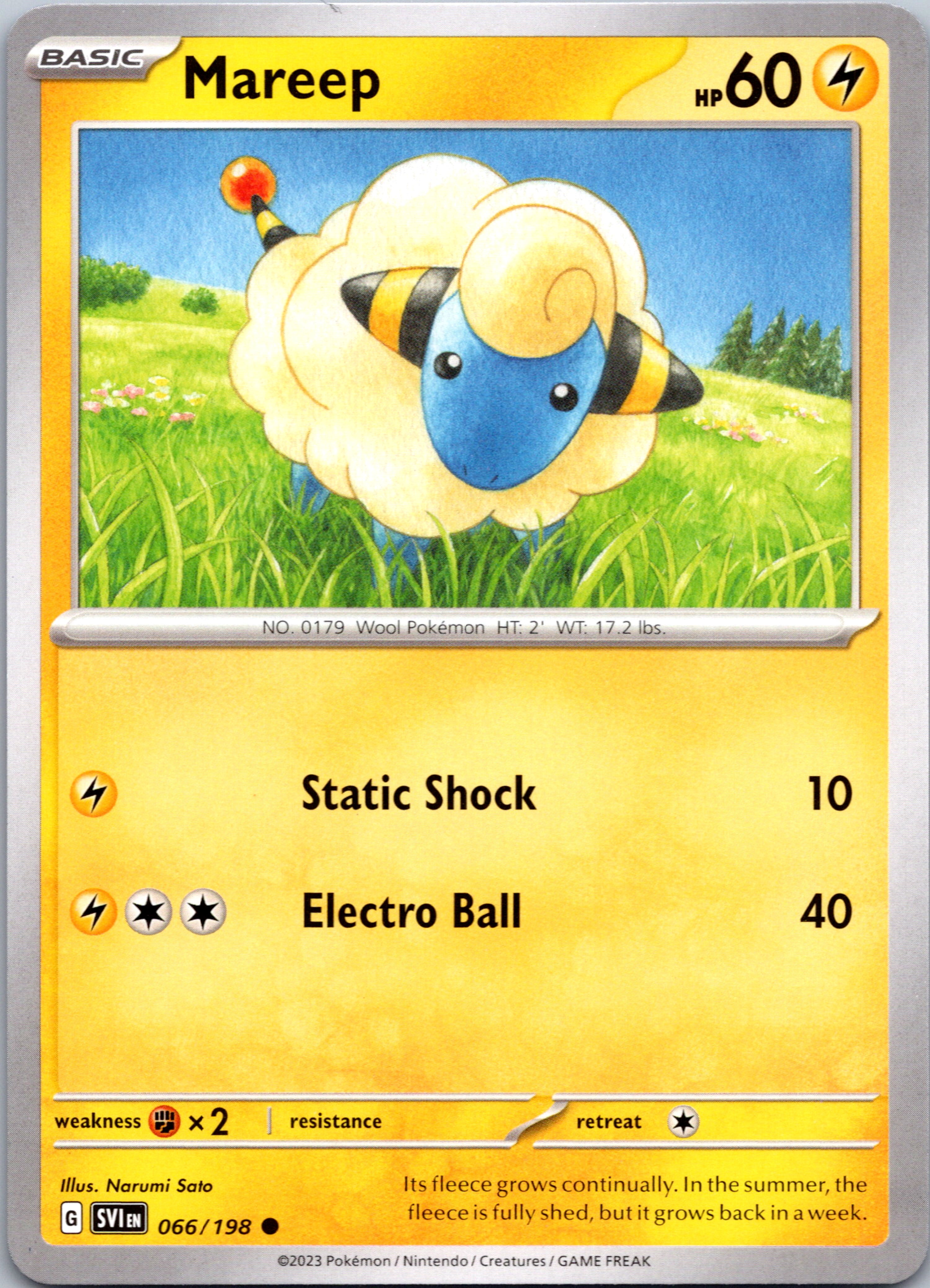 Mareep (066/198) [Scarlet & Violet: Base Set]