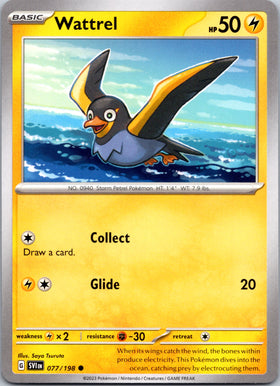Wattrel (077/198) [Scarlet & Violet: Base Set]
