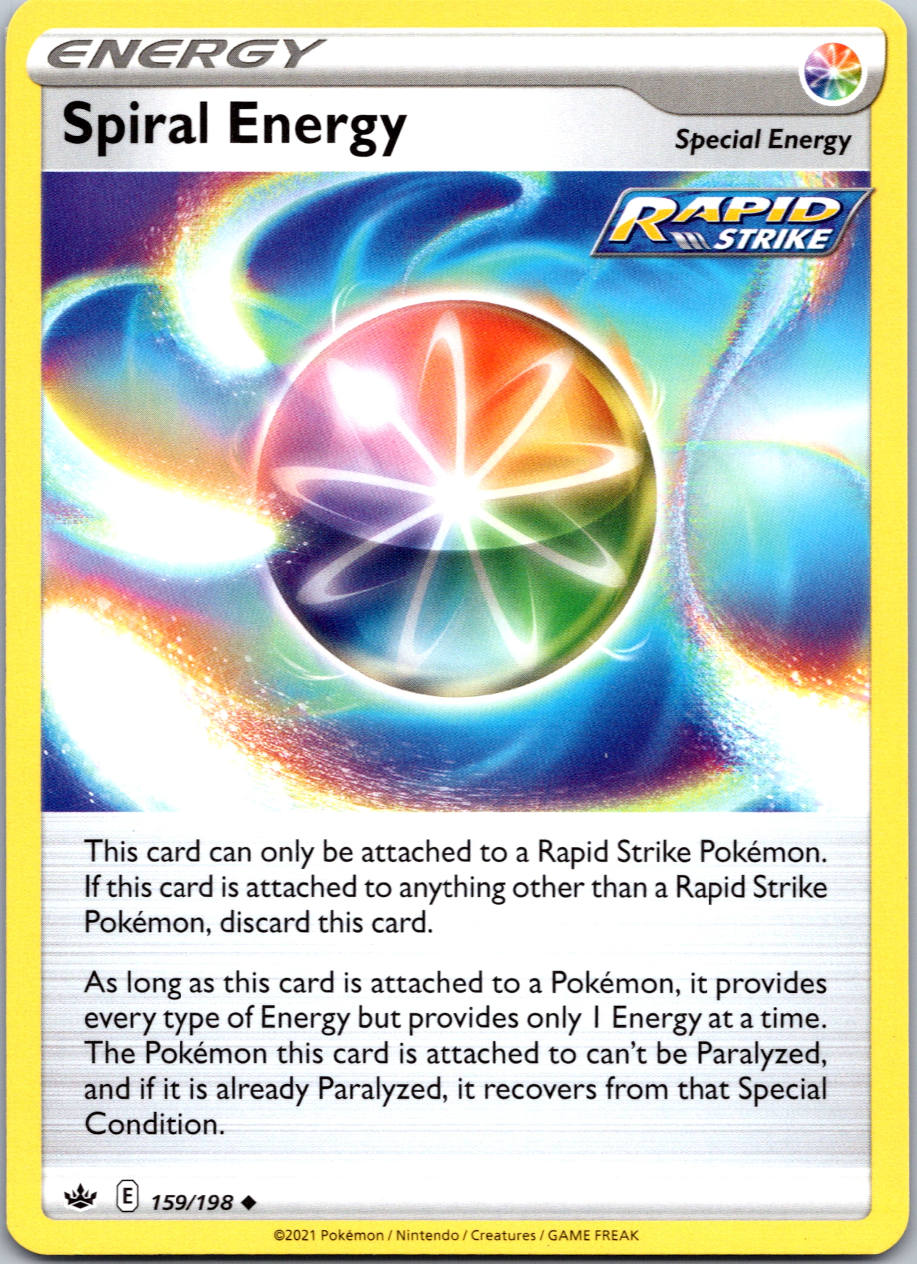 Spiral Energy  (159/198) [Sword & Shield: Chilling Reign]