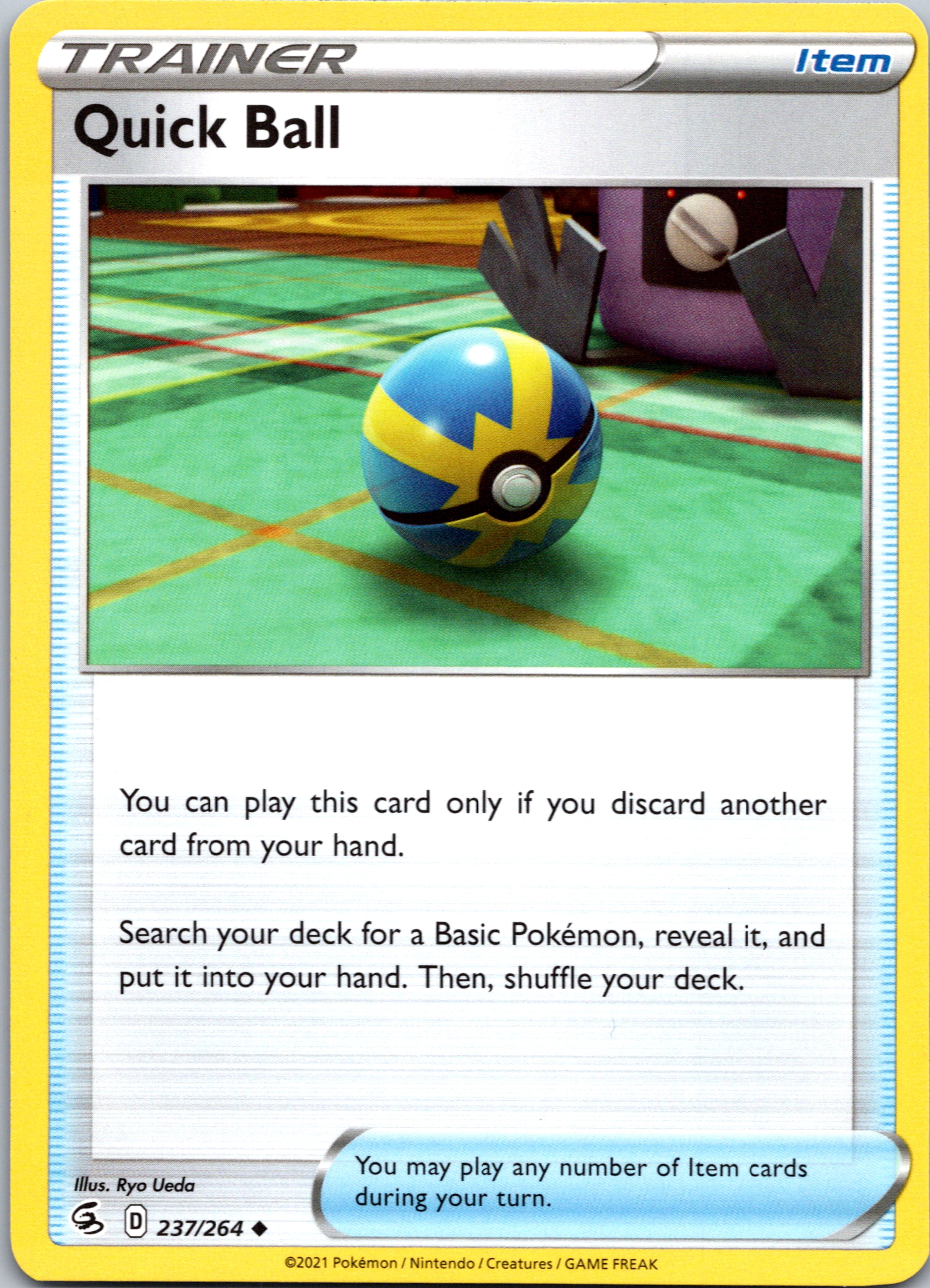 Quick Ball (237/264) [Sword & Shield: Fusion Strike]