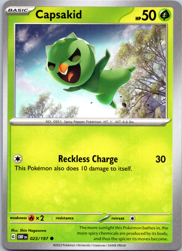 Capsakid (023/197) [Scarlet & Violet: Obsidian Flames]
