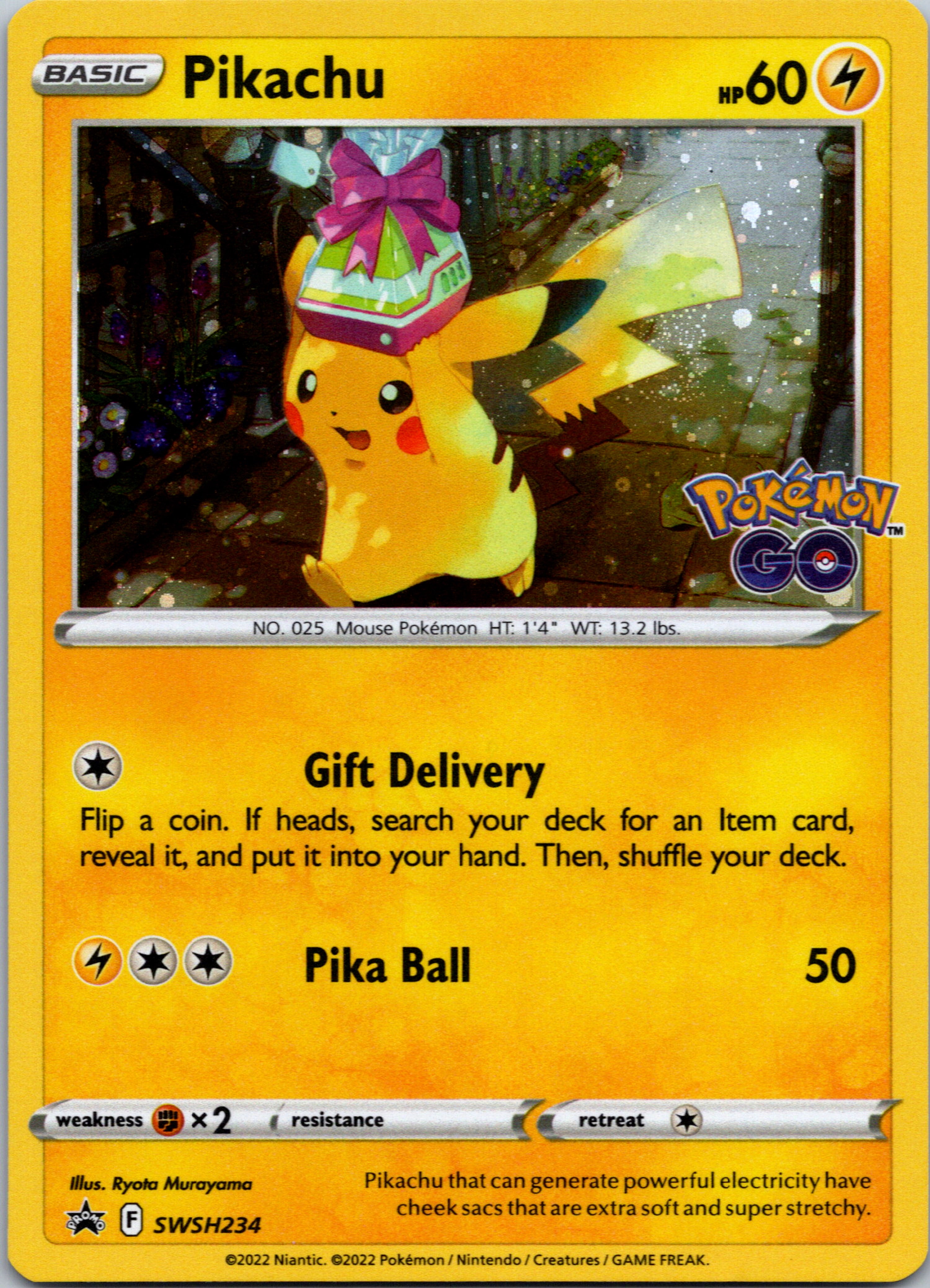 Pikachu (SWSH234) [Sword & Shield: Black Star Promos]