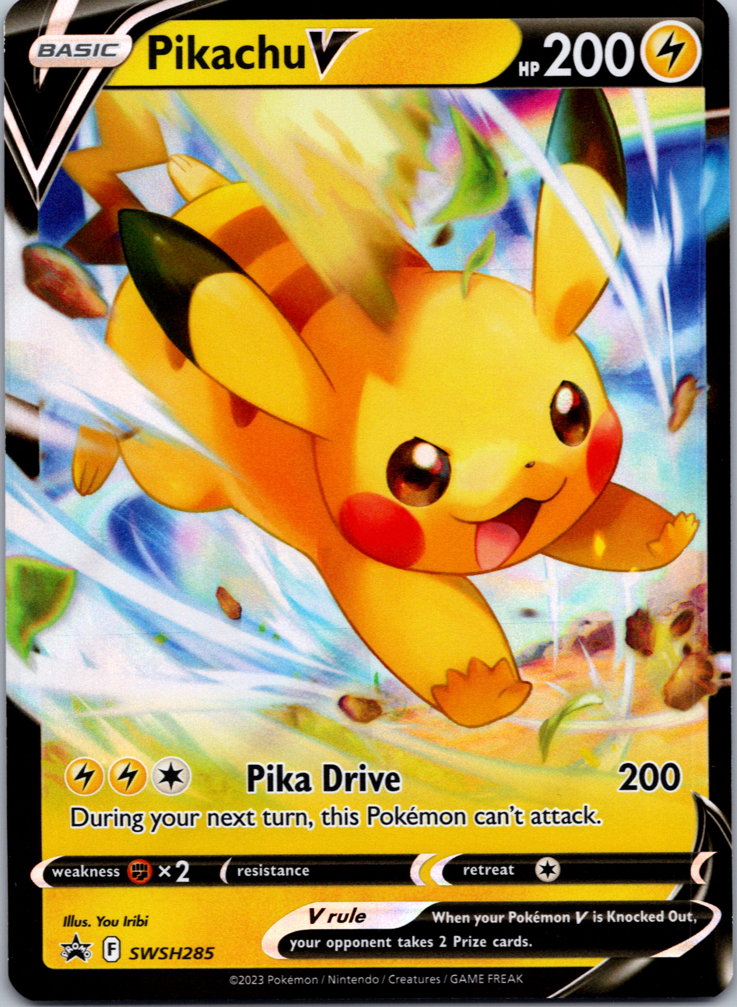 Pikachu V (SWSH285) [Sword & Shield: Black Star Promos]