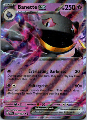Banette ex (088/198) [Scarlet & Violet: Base Set]